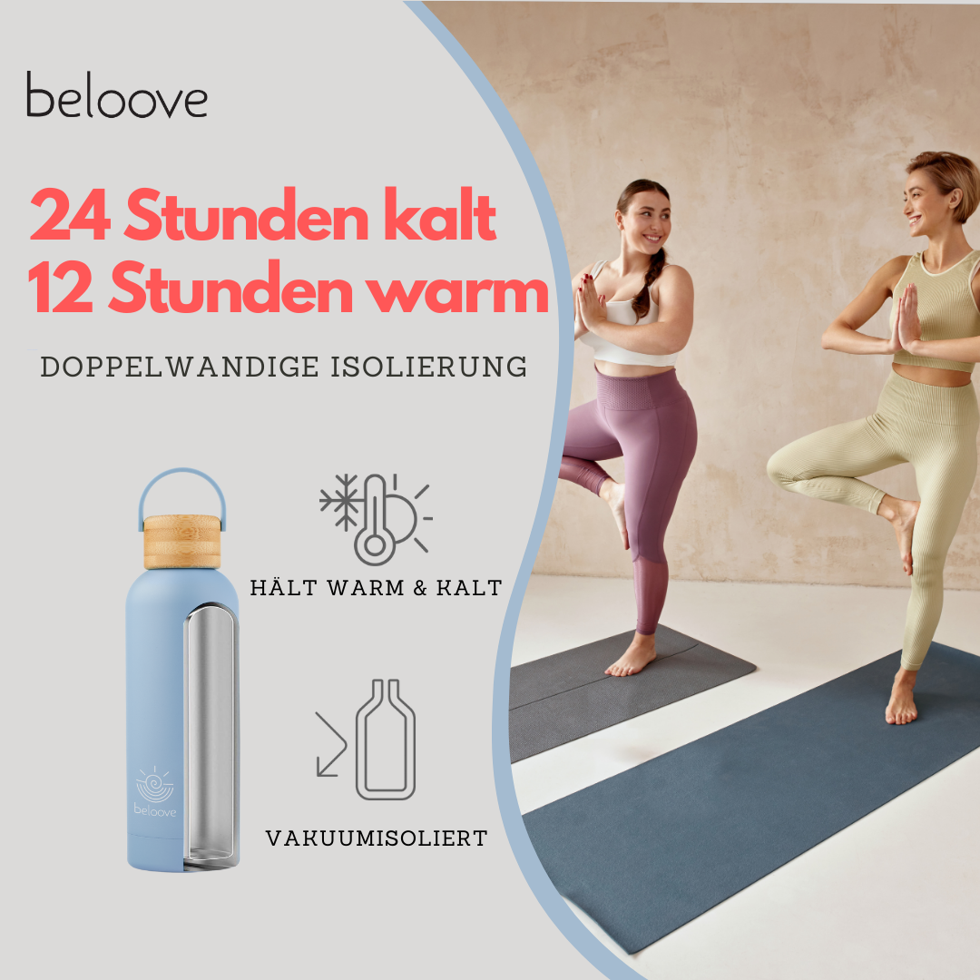 Doppelwandige Thermosflasche – Individuell & Personalisiert