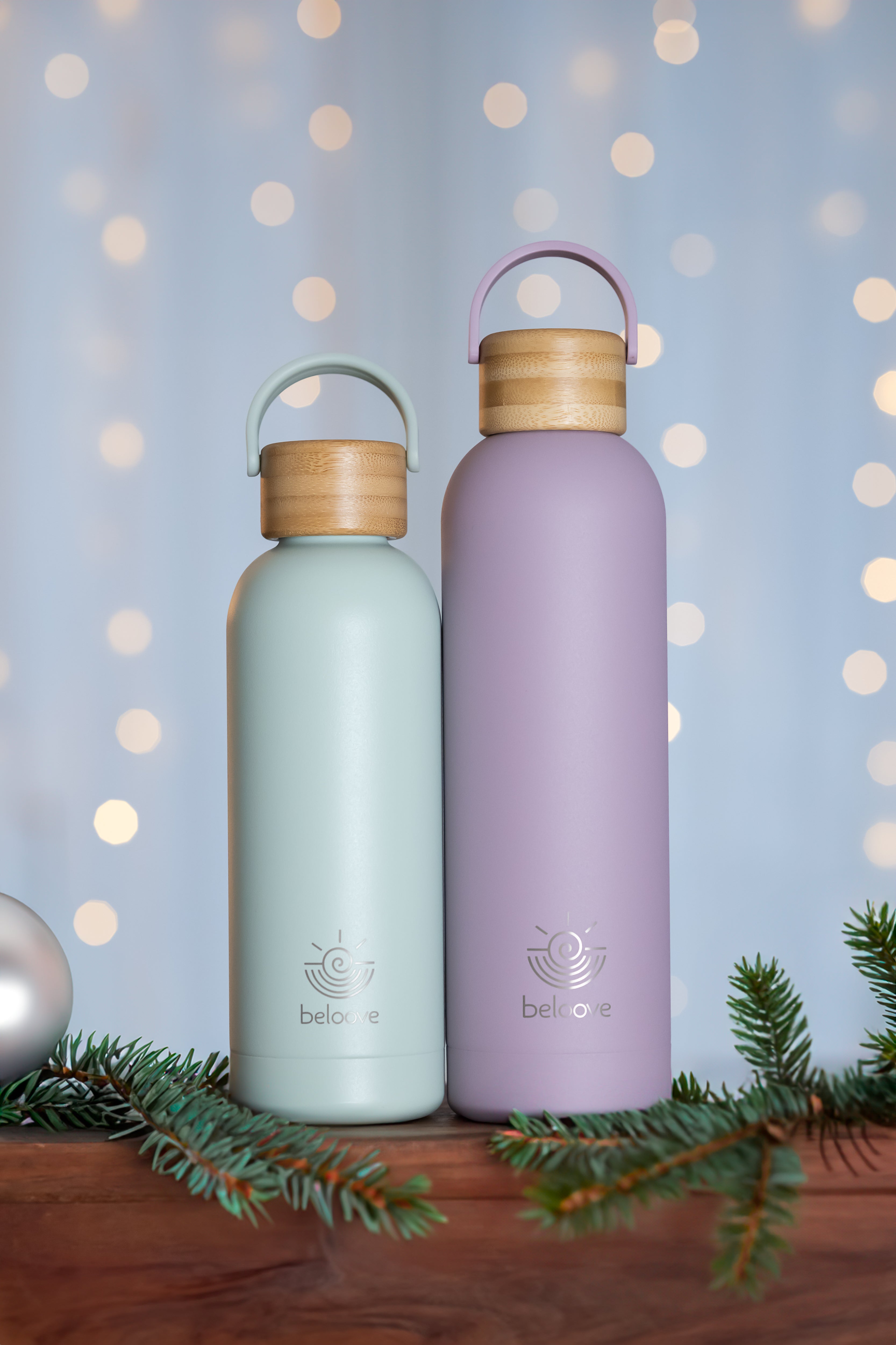 beloove™ Trinkflasche Edelstahl BPA-frei - Doppelwandige Thermosflasche, auslaufsicher.